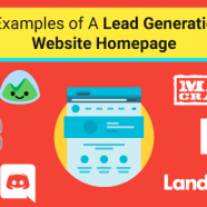 7 Examples of A Lead Generation Website Homepage