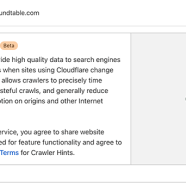 60,000 websites using Cloudflare turned on IndexNow
