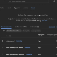 YouTube’s experimental tool for creators simplifies keyword research and identifies content gaps