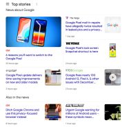 Google rolling out new top stories design on desktop