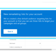 Microsoft Advertising is rolling out Auto-generated remarketing lists and more